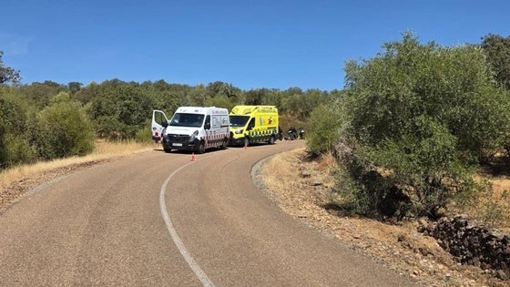 Muere un motorista de 20 años tras salirse de la vía en Valverde de Leganés