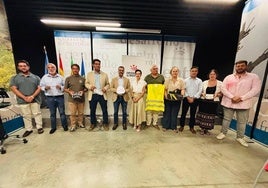 Durante el acto de entrega