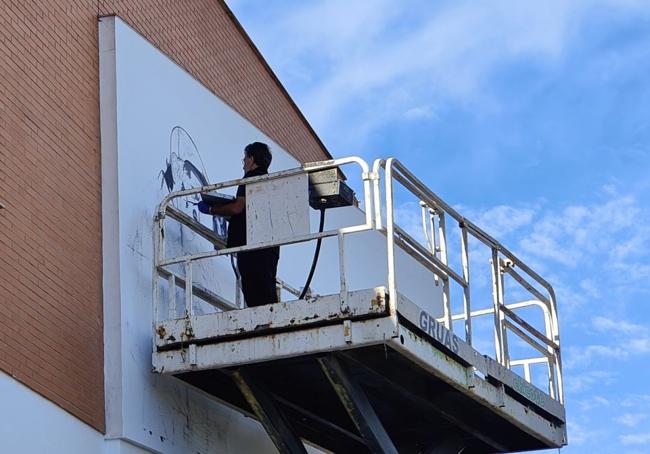 Durante los trabajos