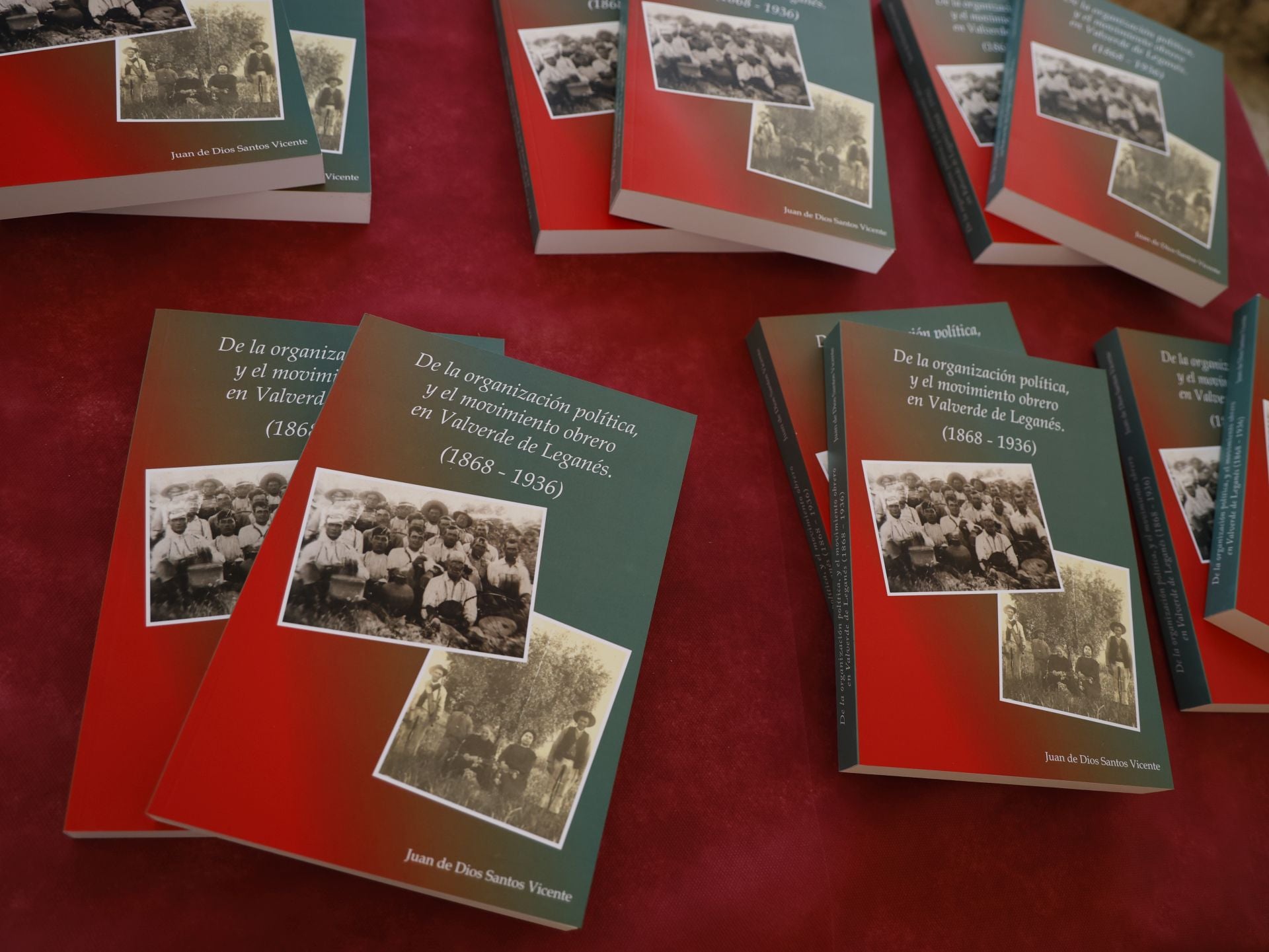 Presentación del libro &#039;De la organización política y el movimiento obrero en Valverde de Leganés (1868 – 1936)&#039;