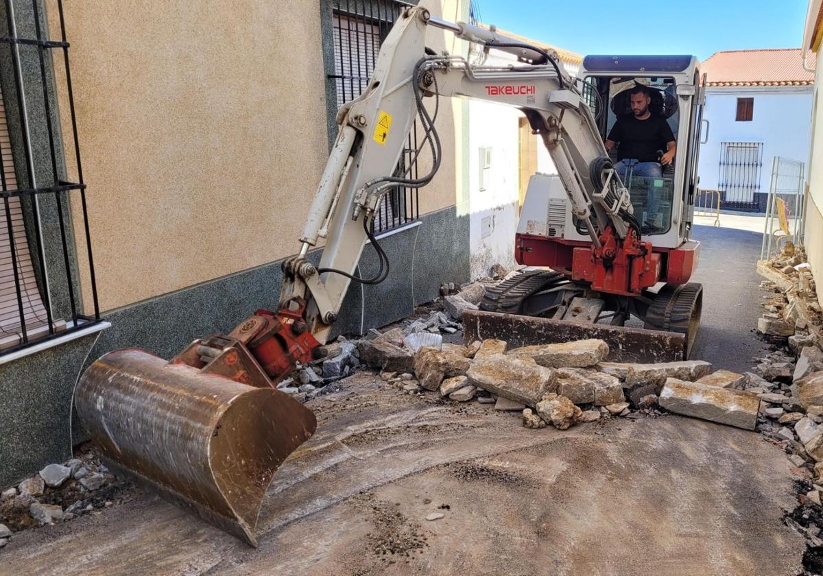 Durante los trabajos