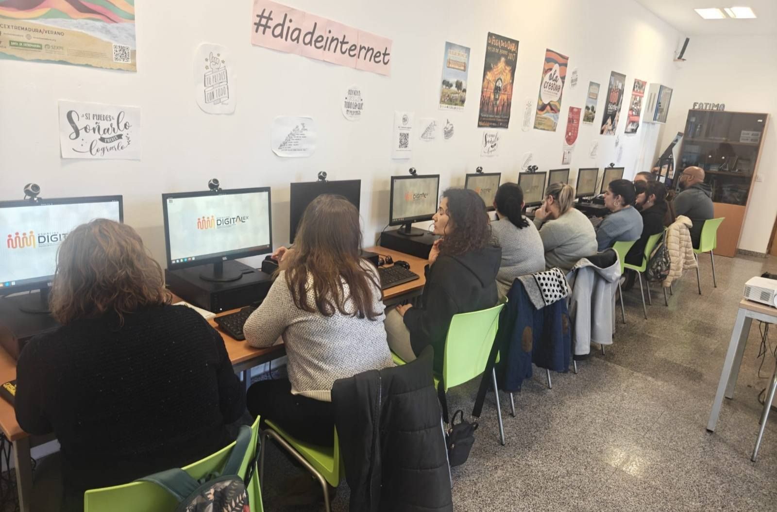Durante uno de los talleres