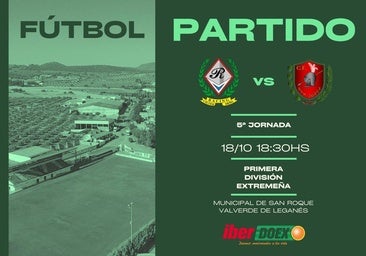 Esta tarde partido muy especial en el Municipal de San Roque