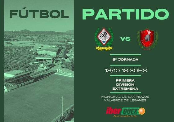 Esta tarde partido muy especial en el Municipal de San Roque