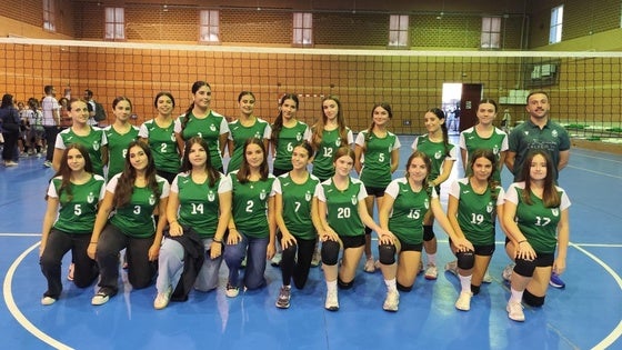 Buen comienzo para los equipos de voleibol