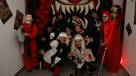 Terror y diversión en el pasaje del terror de la Casa de la Cultura