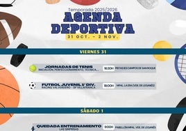 Actividades deportivas para el fin de semana