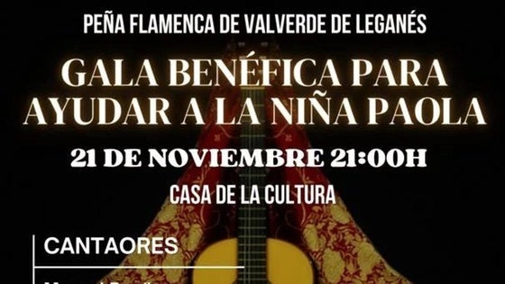 Esta noche es la gala flamenca en apoyo a Paola