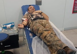 Durante las donaciones