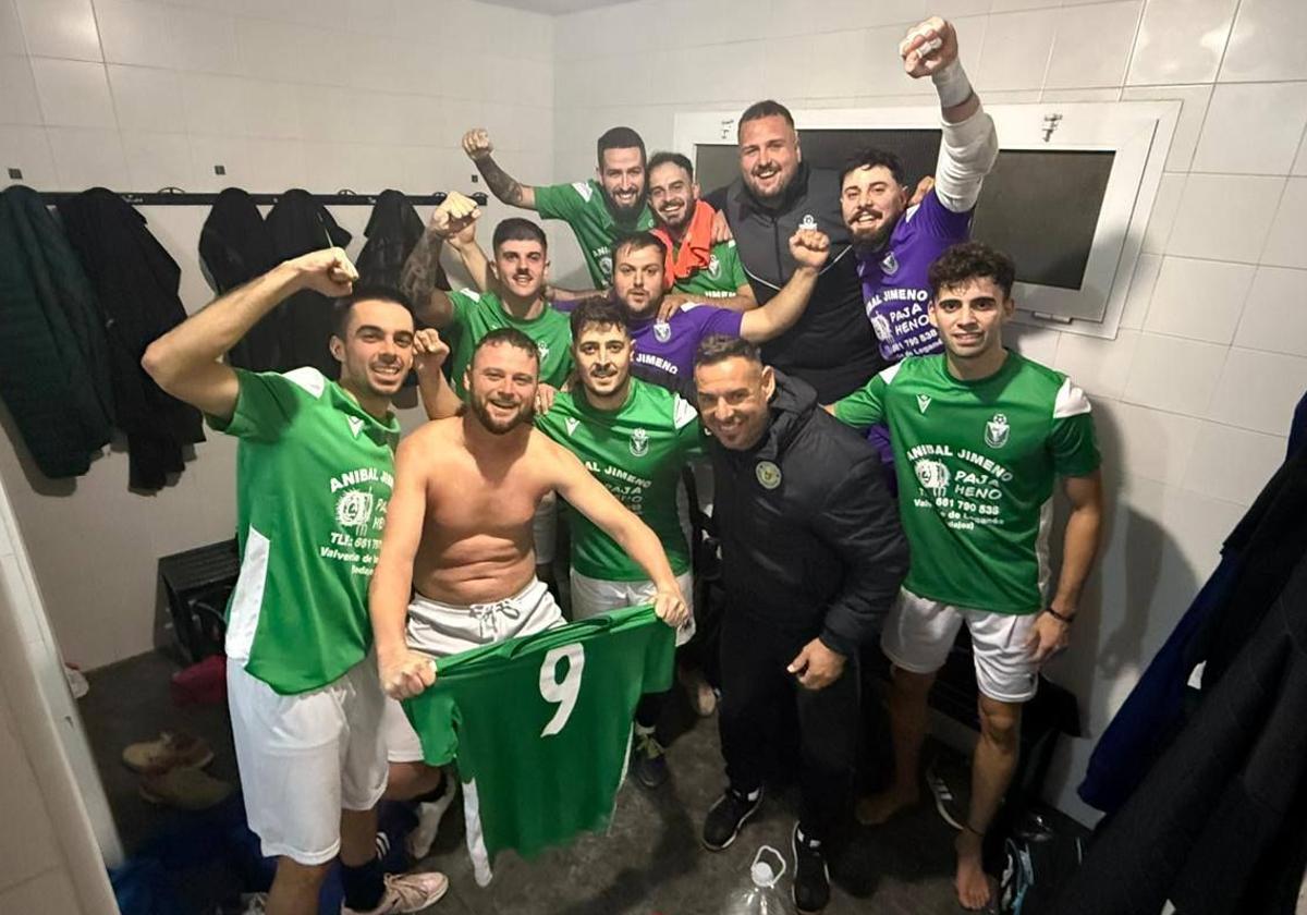 Celebración del triunfo