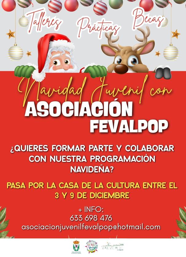 La Asociación Juvenil Fevalpop busca colaboradores