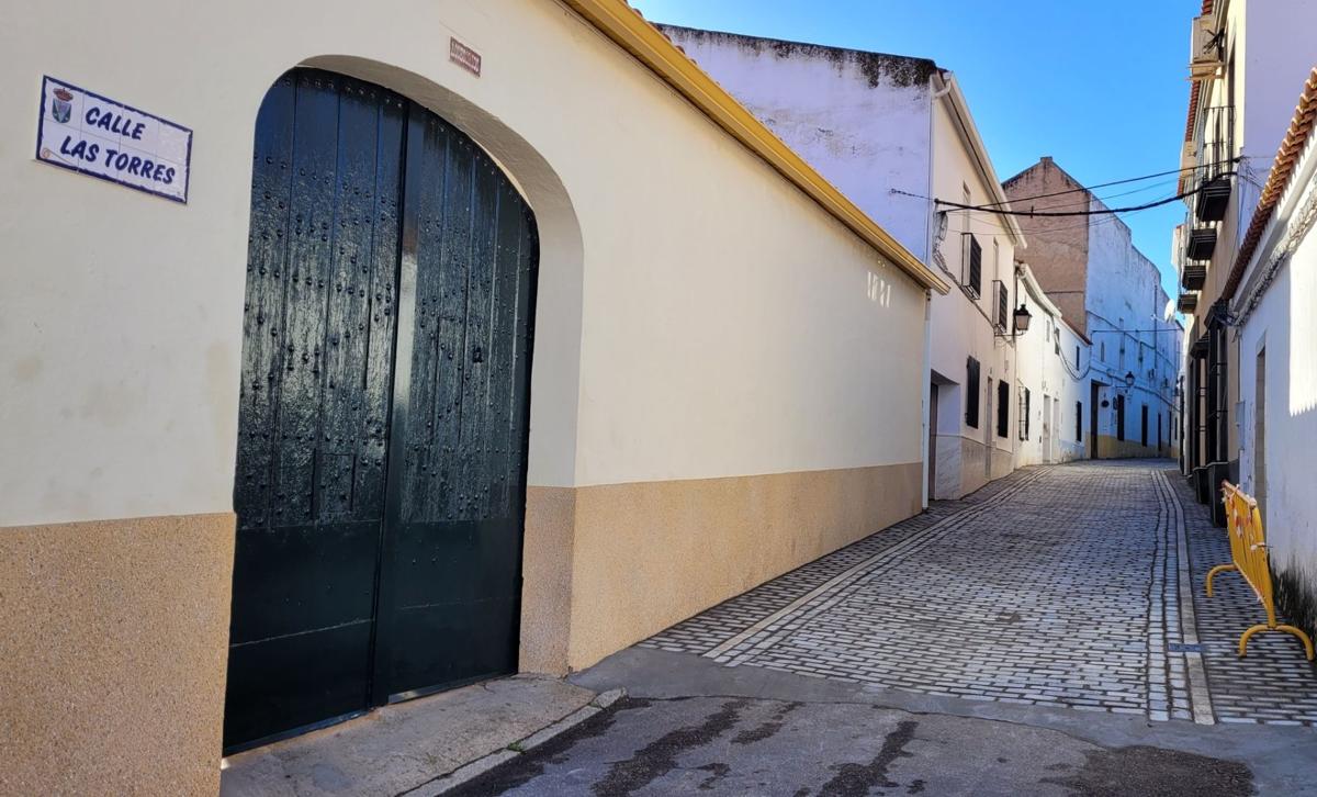 Calle Las Torres tras la reforma