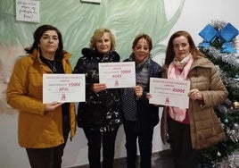 Tras la entrega de las donaciones