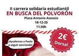 Este jueves es la segunda edición de la carrera solidaria estudiantil 'En busca del polvorón'