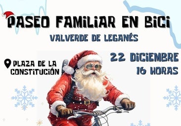 Esta tarde se celebra el paseo navideño en bicicleta
