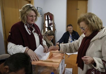 Durante la votación