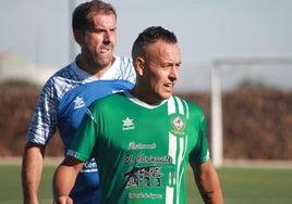 Pinto, autor del único gol del partido
