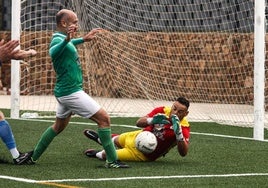 El valverdeño Sebas, jugador del Create Business By Guadiana, fue protagonista del partido