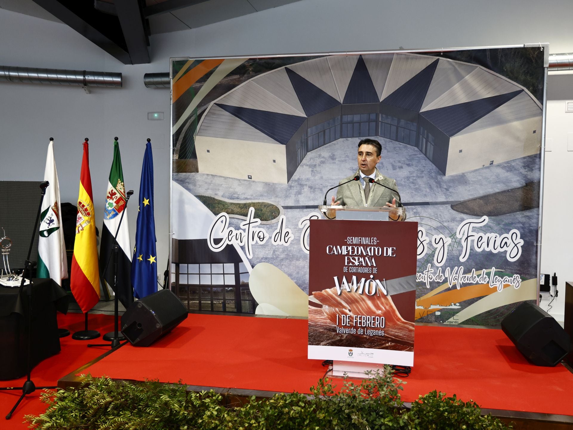 Inauguración del Centro de Exposiciones y Ferias