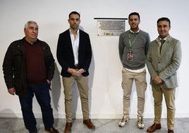 Tras el descubrimiento de la placa conmemorativa de la inauguración