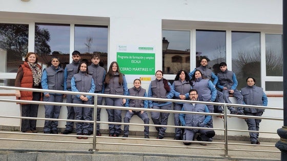 Los alumnos de la nueva Escuela Profesional Cerro Mártires IV ya ponen en práctica lo aprendido