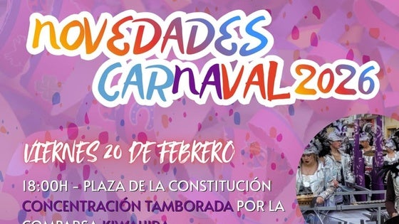 El Carnaval llega este fin de semana con algunas novedades