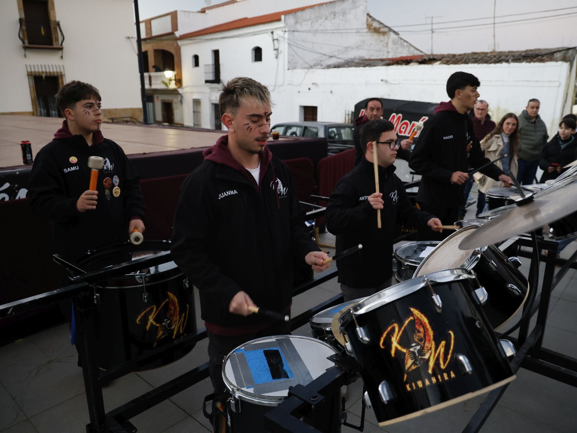 Tamborada de inicio del Carnaval