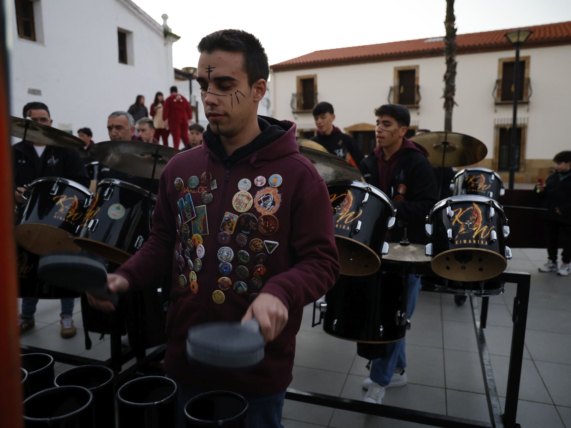 Tamborada de inicio del Carnaval