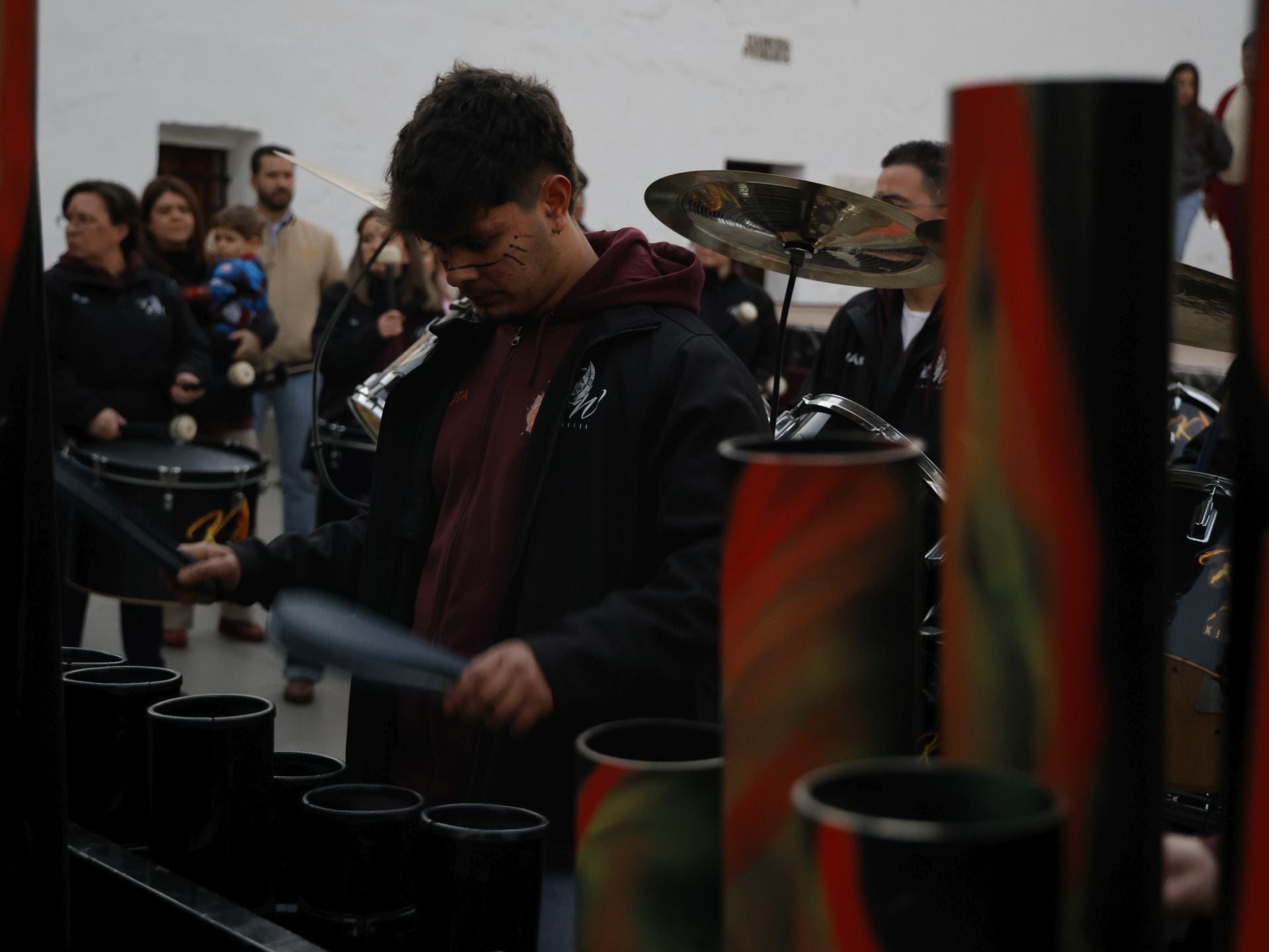 Tamborada de inicio del Carnaval