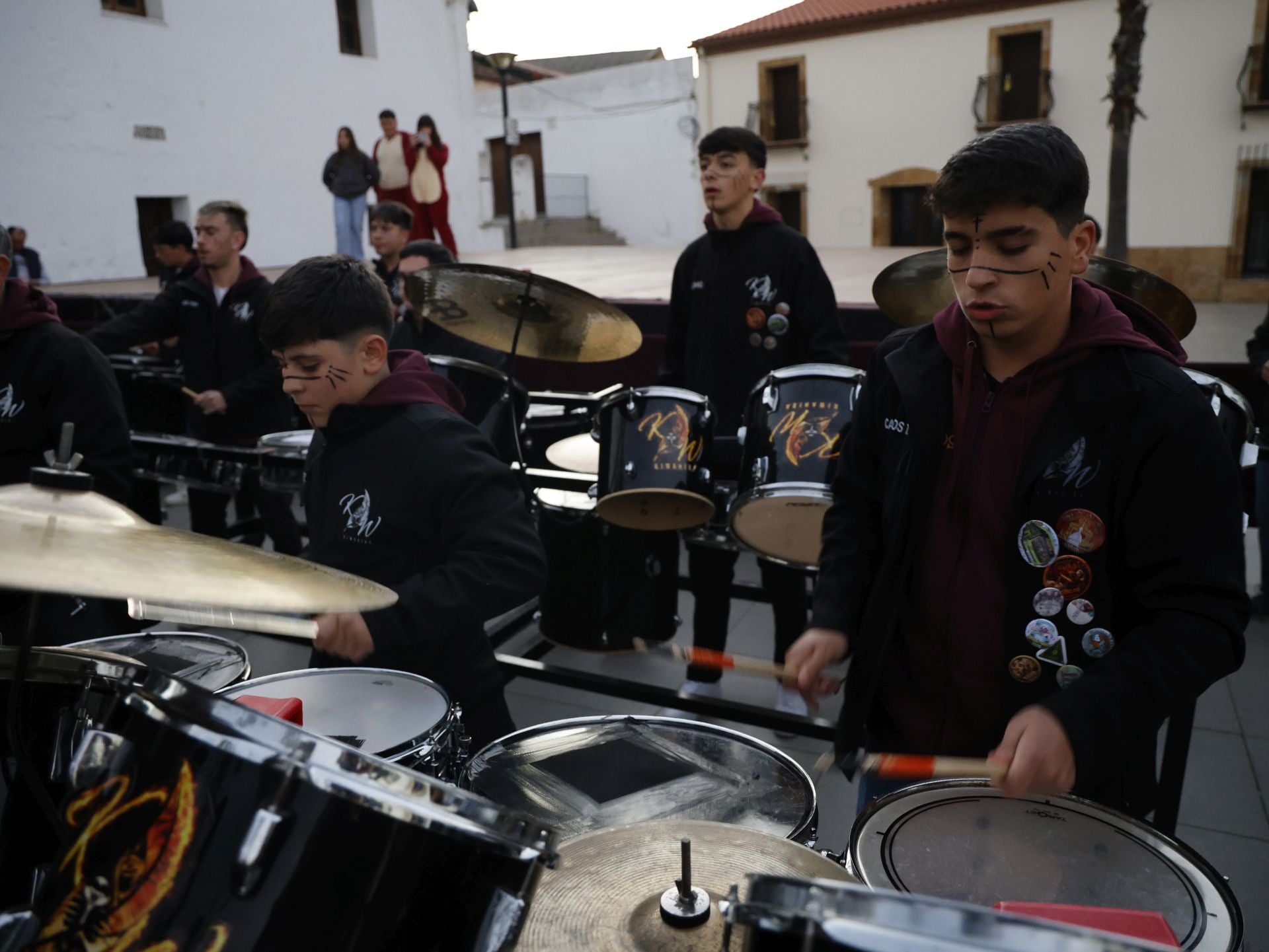 Tamborada de inicio del Carnaval