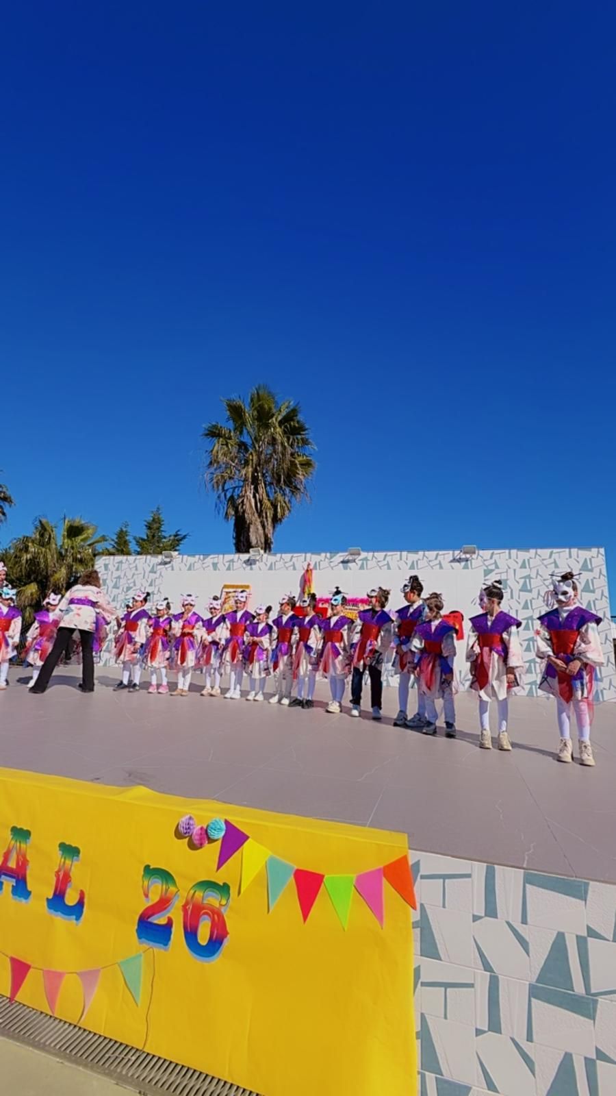 Carnaval en el Colegio Cristo Crucificado