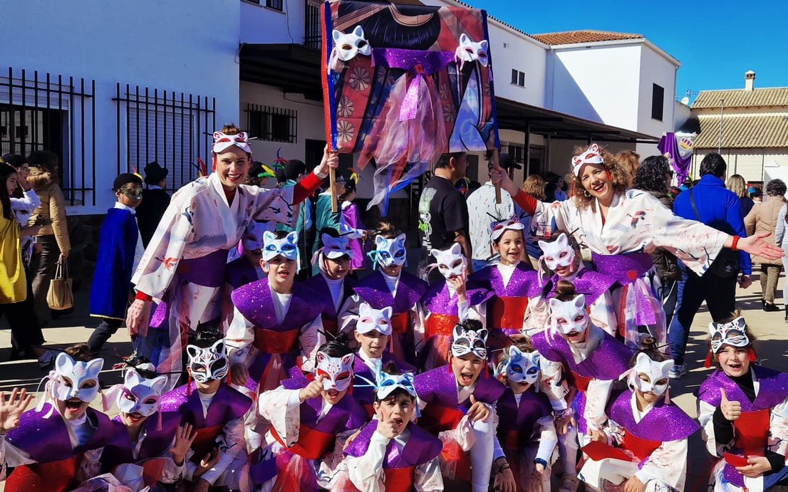 Carnaval en el Colegio Cristo Crucificado