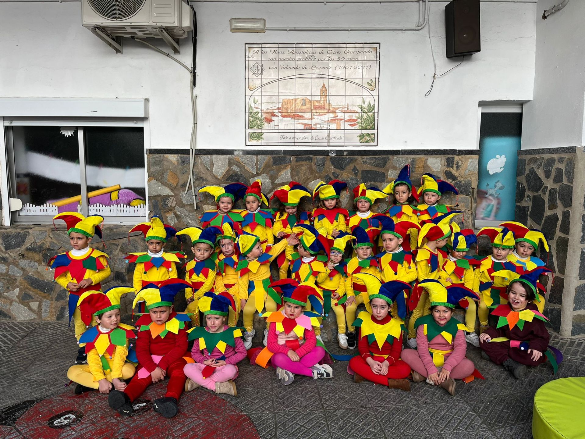 Carnaval en el Colegio Cristo Crucificado
