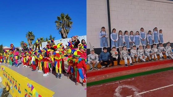 El Carnaval escolar inicia la fiesta más colorida y animada