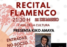 Miguel de Tena actuará en Valverde el próximo 21 de marzo