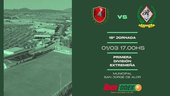 Esta tarde, el nuevo derbi: San Jorge – Racing Valverdeño