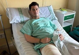 Juan Luis Moreno tras su operación