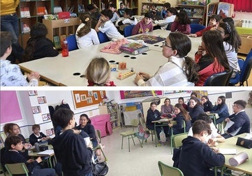 Actividades en las aulas de los centros escolares
