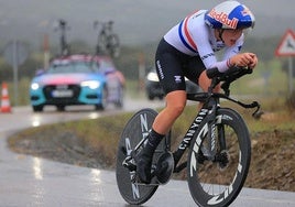 Zoe Bäckstedt fue la más rápida en la crono