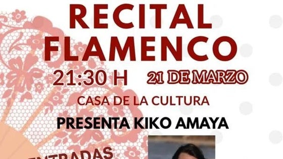 Este sábado hay un nuevo recital de flamenco