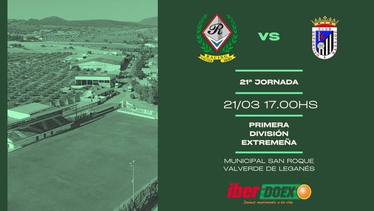 El filial del Badajoz visita San Roque esta tarde