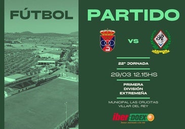 El Racing visita al Villar del Rey este Domingo de Ramos