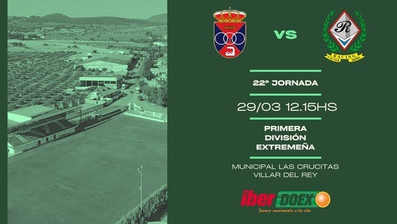 El Racing visita al Villar del Rey este Domingo de Ramos