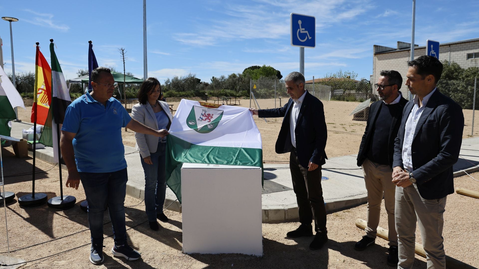 Inauguración del Parking de Autocaravanas