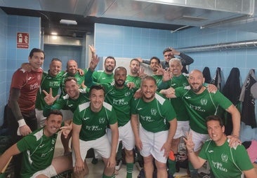 Celebración de la victoria