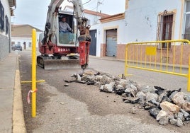 Durante los trabajos