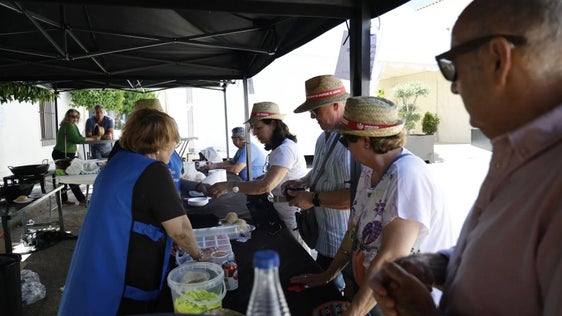Venta de comida del año pasado