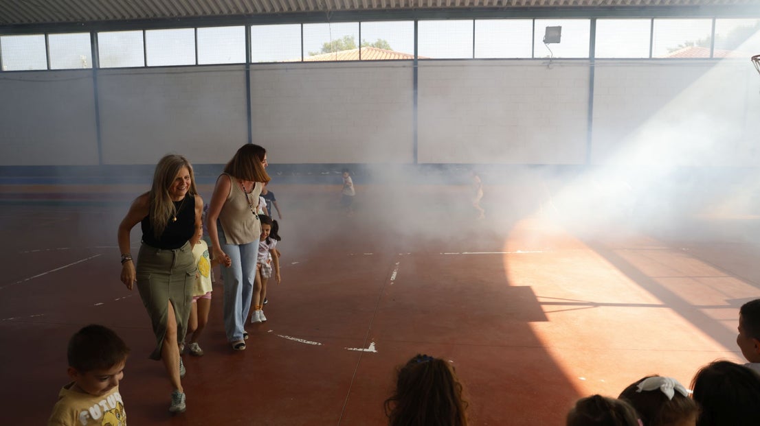 Simulacro de incendio en el César Hurtado