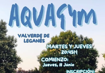 El Aquagym regresa para animar las tardes de verano