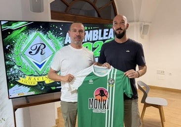 Presentación de Aitor Bravo como nuevo entrenador del Racing CP Valverdeño